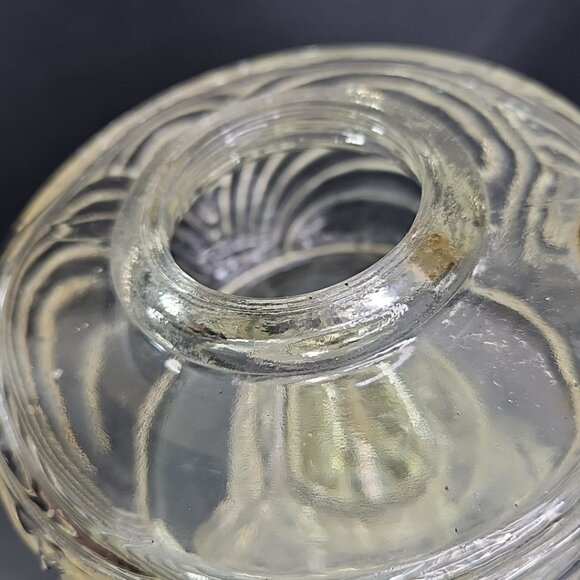 Vintage ALADDIN Clear Washington Drape Lamp Glass Model B Burner Parts Repair US - Picture 11 of 14
